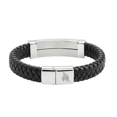 Zippo Black Long Bar Bracelet 20cm -ZP2007174