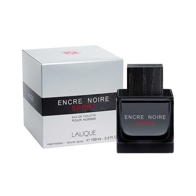 Lalique Encre Noir Sport, Eau de Toilette for Men - 100ml