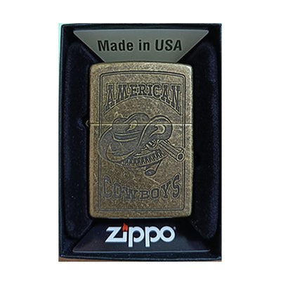 ولاعة رعاة البقر الأمريكية من زيبو -ZP201FB MP402677 