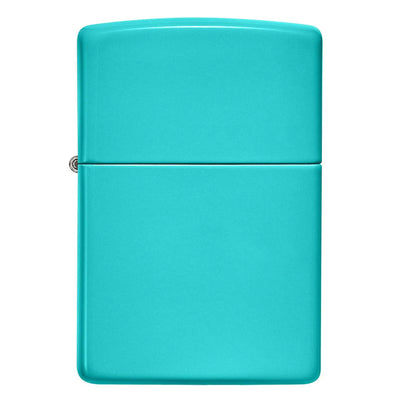 Zippo Classic Flat Turquoise With Free Lighter Fuel 