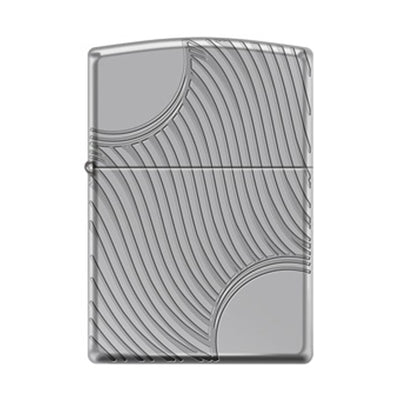 Zippo Angled Curves Lighter -ZP167 AE184964