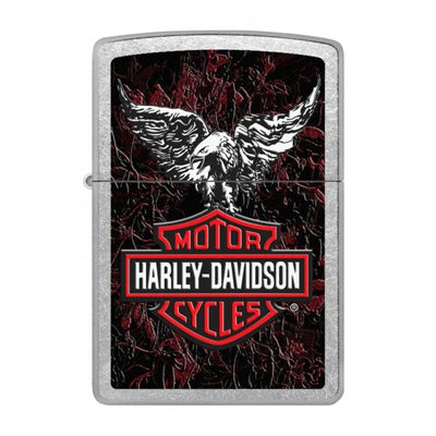 ولاعة زيبو هارلي ديفيدسون ايجلز ستريت كروم- ZP207-CI000299