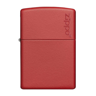 Zippo Classic Red Matte Zippo Logo