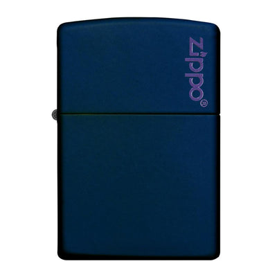 Zippo Classic Navy Matte Zippo Logo