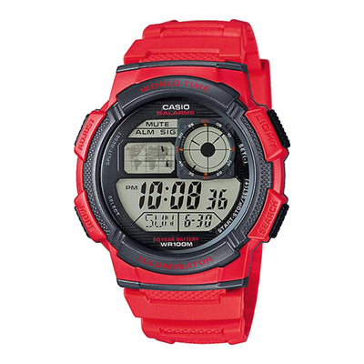 Casio AE-1000W-4AVDF (Red)