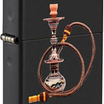 218-CI405079 REG BLK MATTE MODERN HOOKAH