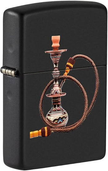 218-CI405079 REG BLK MATTE MODERN HOOKAH
