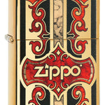 250-CI404860  ZIPPO RED AND BLACK