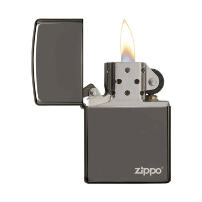  Zippo Classic Black Ice® Zippo Logo