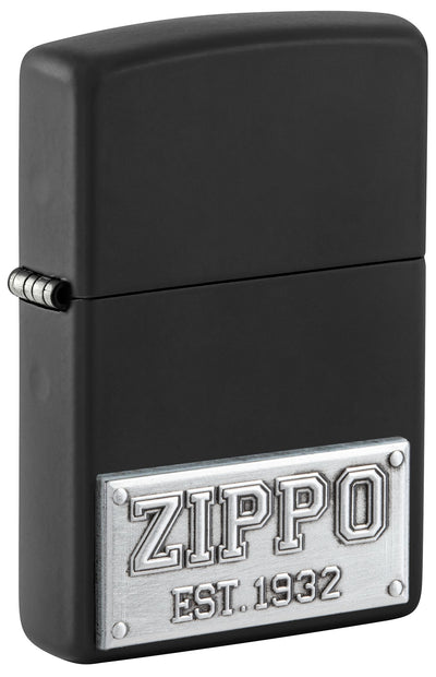 48689 218 Zippo License Plate Emblem