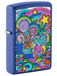 48955 Abstract Zippo Design