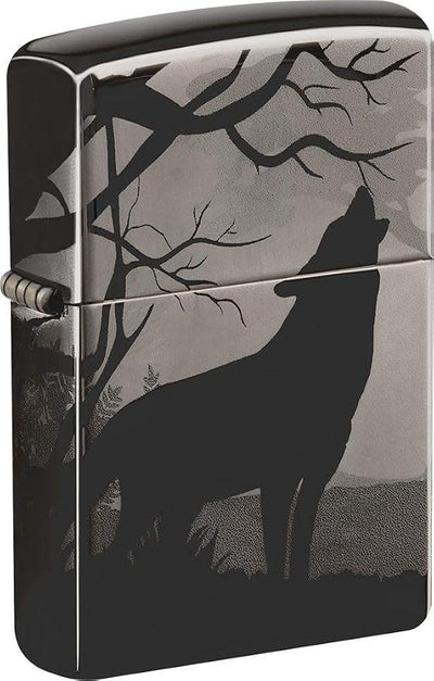 Zippo Lighter 49188 150 Wolves Design