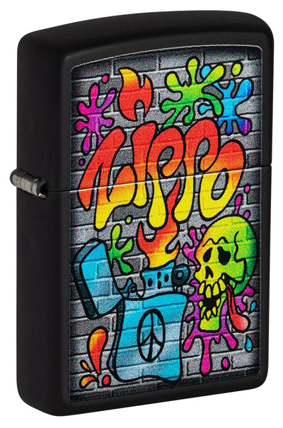 49605 218 ZIPPO STREET ART DESIGN