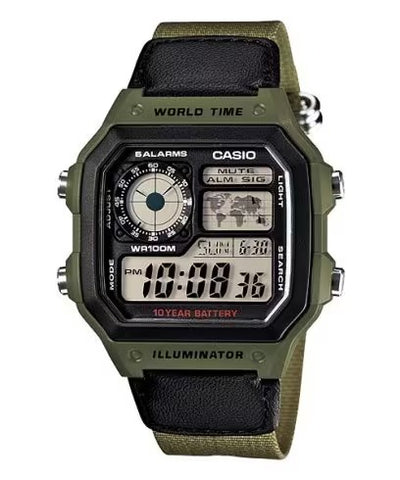 Casio - AE-1200WHB-3BVDF