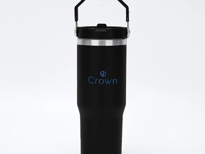 900 ml Insulated Travel Mug, Built-in Handle