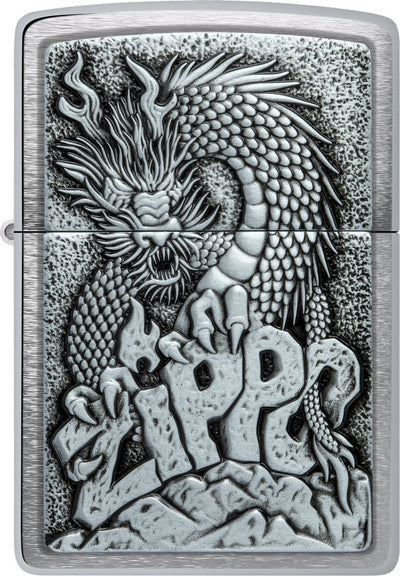 48902 200 Zippo Dragon Design Emblem