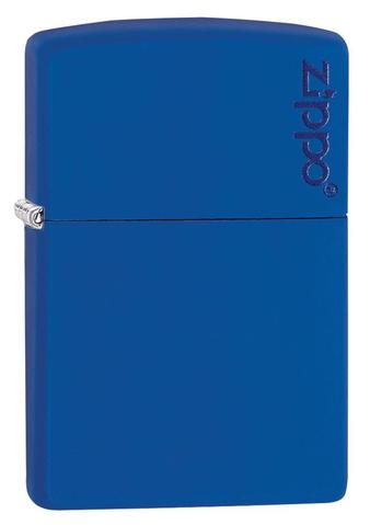 229ZL Royal Blue Matte Zippo Logo