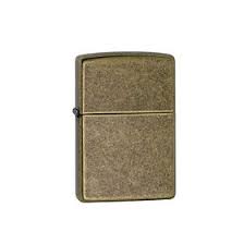 Zippo Antique Finish/ANTQ Brass Lighter -ZP201FB