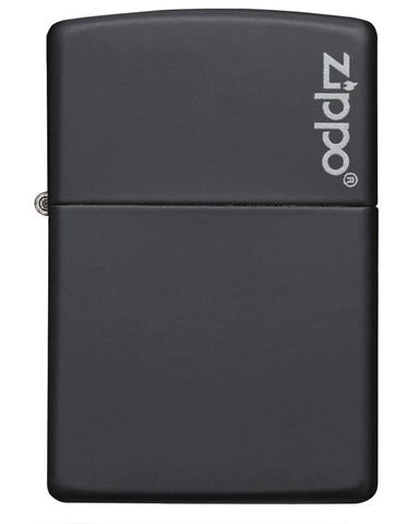Zippo Classic Black Matte with Zippo Logo